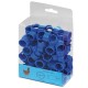 Anilla plástica 16mm Gallinas (100 und) Azul